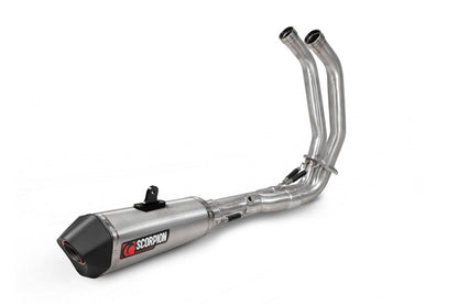 Scorpion RYA124SYSSEO Yamaha Tracer 7 Serket Taper Full System - Brushed Stainless Steel Sleeve | ML Performance US US