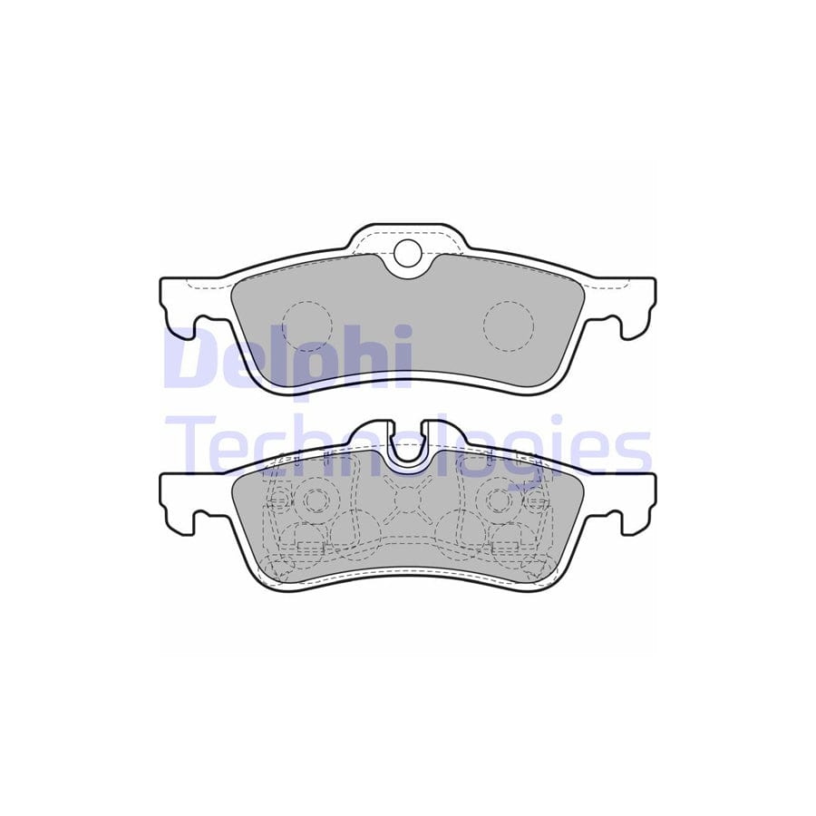 Delphi Lp1912 Brake Pad Set