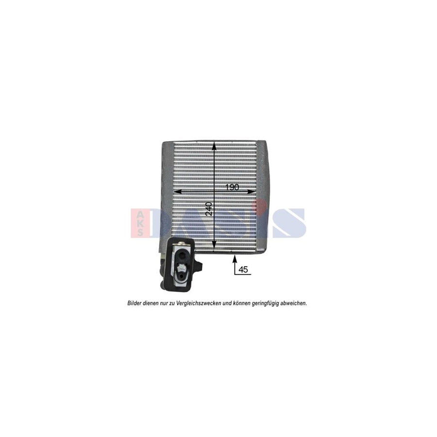AKS Dasis 820379N Air Conditioning Evaporator for Ford Kuga Mk2 (Dm2)