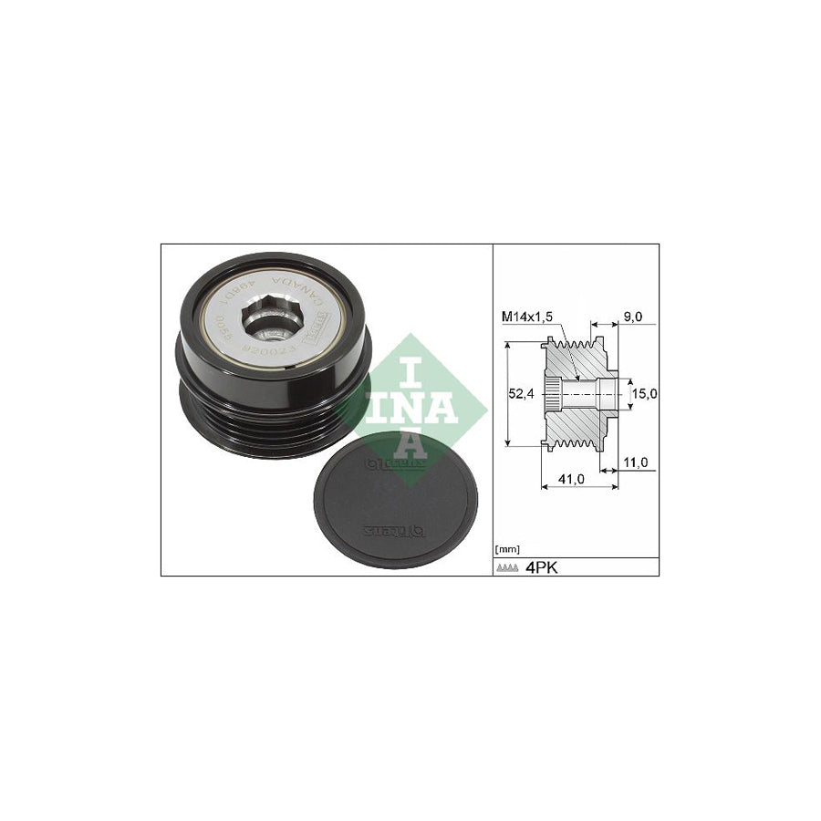 Ina 535 0339 10 Alternator Freewheel Clutch | ML Performance US Car Parts