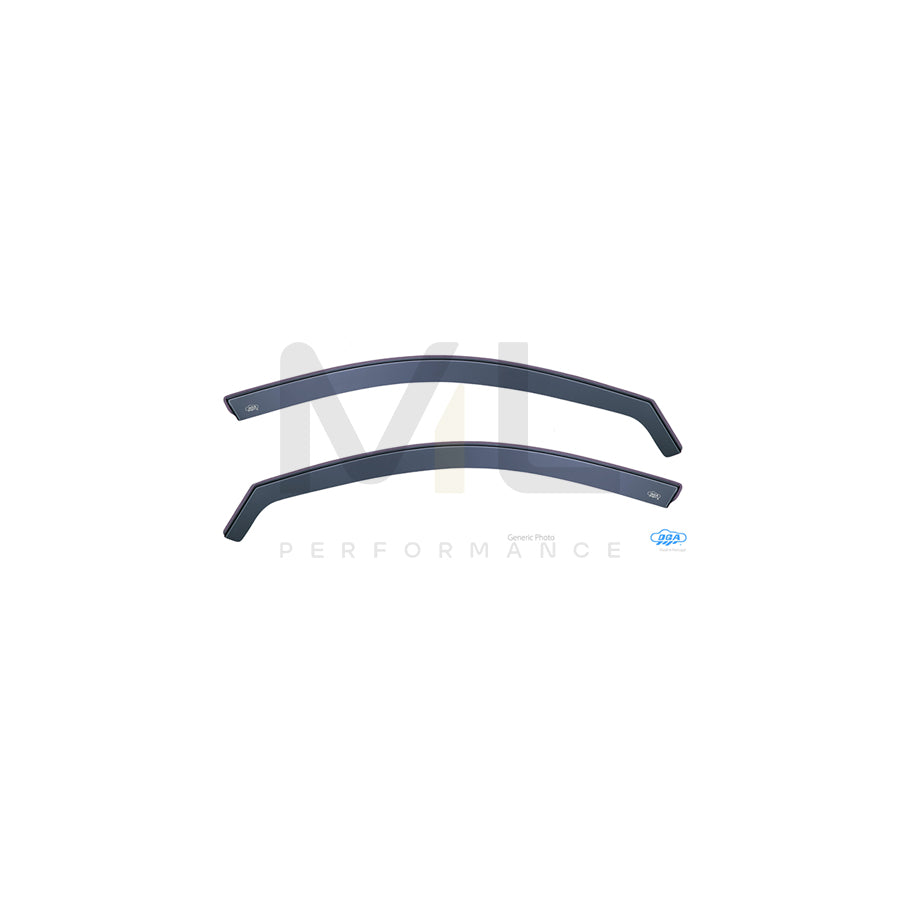 DGA 18051 Wind deflectors for OPEL Karl (C16) Arrow direction, Front, inner