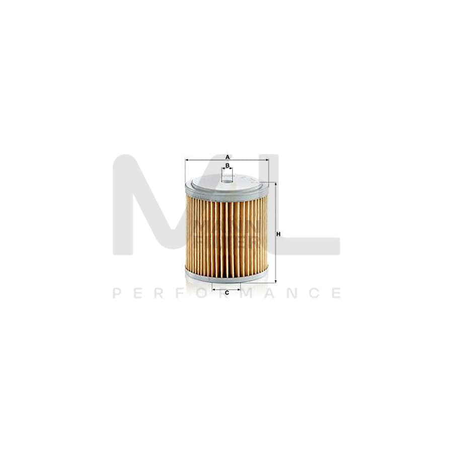 MANN-FILTER C 711/2 Air Filter Filter Insert