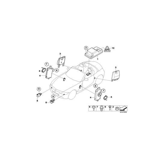 Genuine BMW 65776925062 E85 Gasket (Inc. Z4) | ML Performance US Car Parts