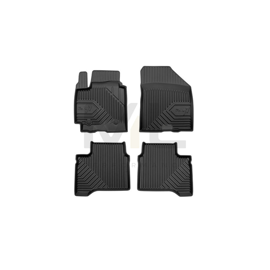 FROGUM Tailored 77407930 Floor mat set for SUZUKI Swift V (AZ) Elastomer, Front and Rear, Quantity: 4, Black, (LHD)