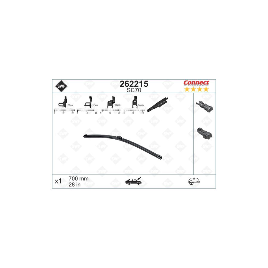 Swf Alternative Connect 262215 Wiper Blade | ML Performance US Car Parts