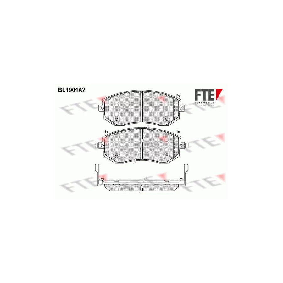 FTE 9010490 Brake Pad Set