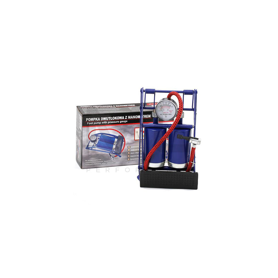 CARCOMMERCE 61377 Foot pump double barrel