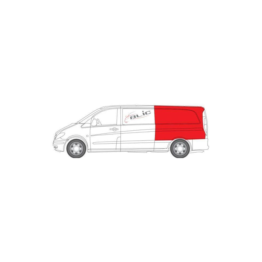 Blic 6504-03-3542587P Wing Fender