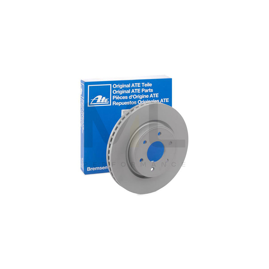 ATE 24.0128-0302.1 Brake Disc Vented, Coated, Alloyed / High-carbon  - 1 piece