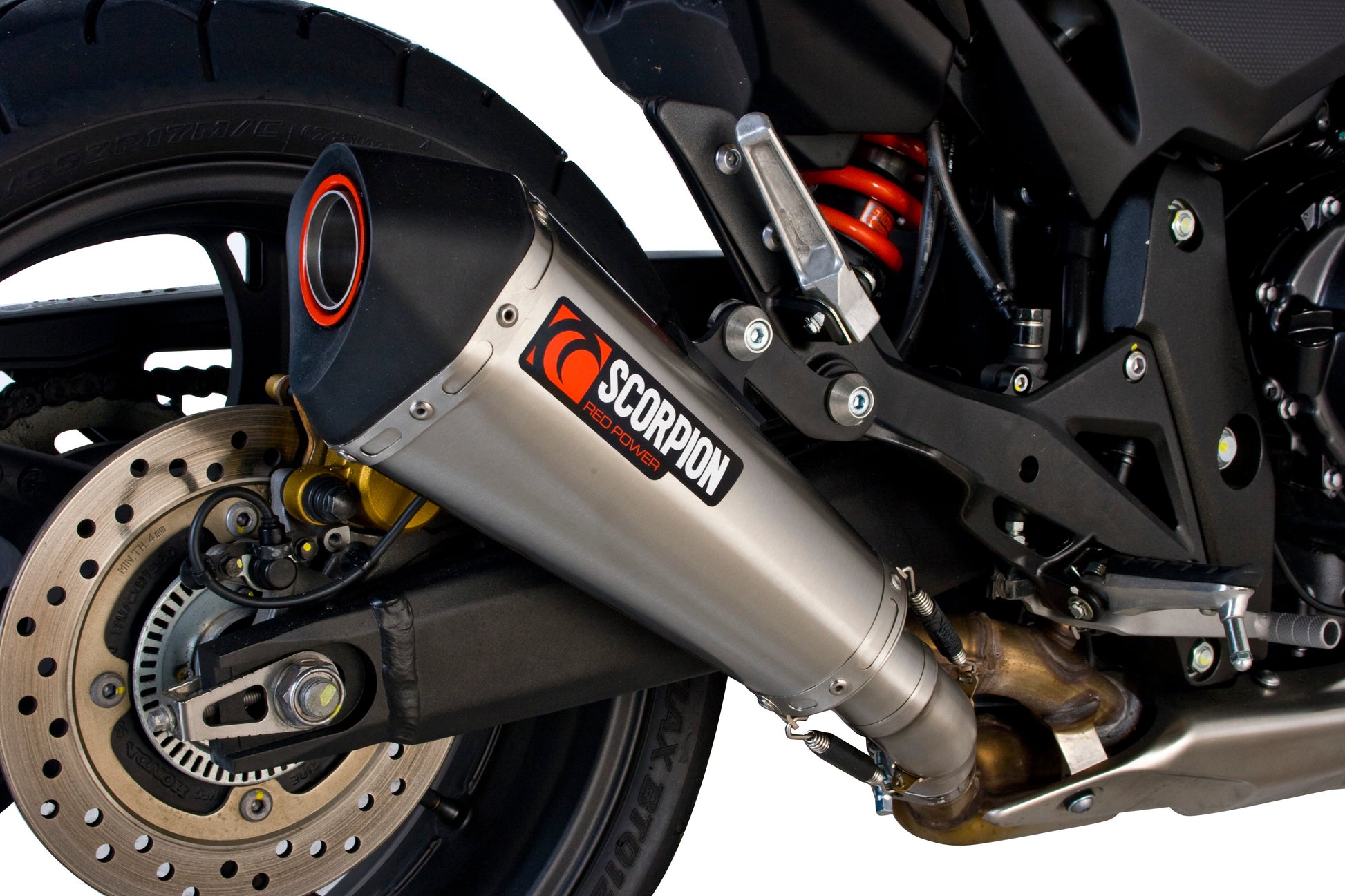 Scorpion RHA153SEO Honda CBR600 F Serket Taper Slip-On - Brushed Stainless Steel Sleeve | ML Performance US US
