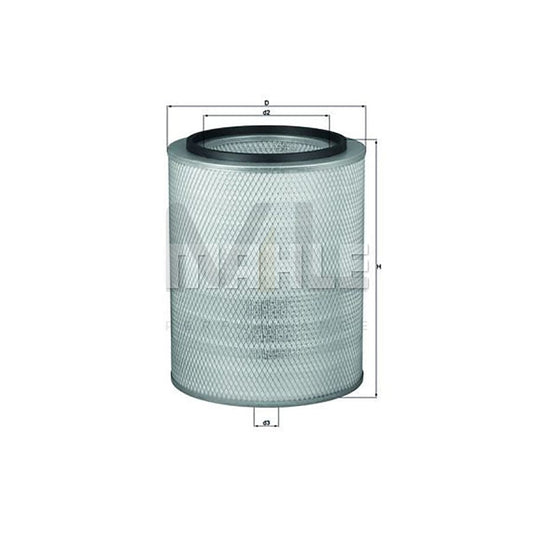MAHLE ORIGINAL LX 270 Air Filter for PORSCHE 924 Coupe Filter Insert | ML Performance Car Parts