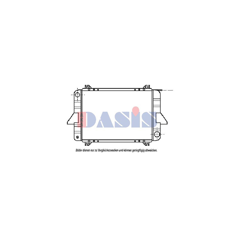AKS Dasis 070034N Engine Radiator for Nissan Patrol