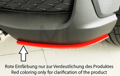 Rieger 00076004 Hyundai Rear Side Splitter (i30 N-Performance & i30 N) 1 | ML Performance UK Car Parts
