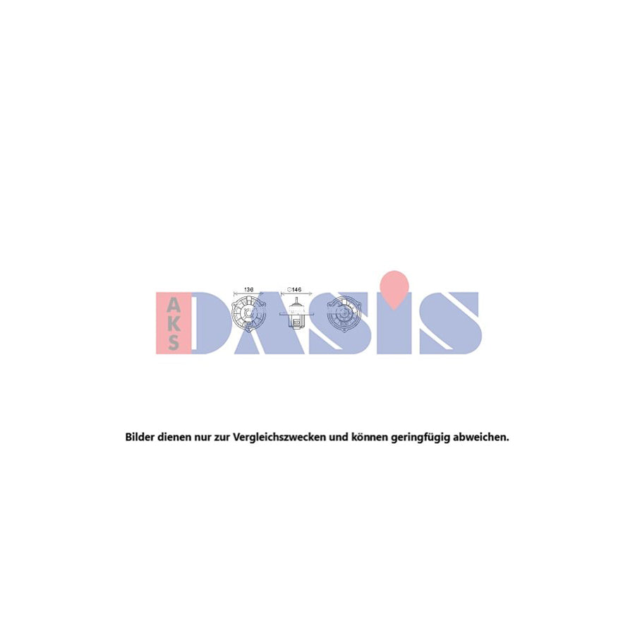 AKS Dasis 568092N Interior Blower