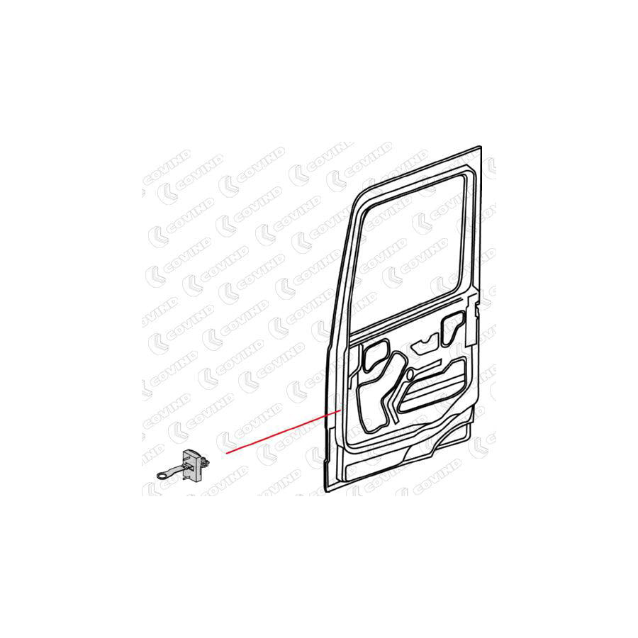 Covind 943/ 9 Door Hinge