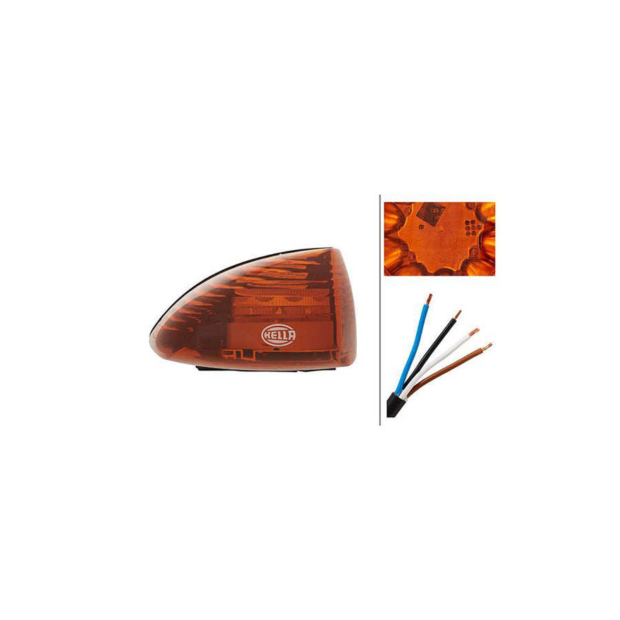Hella 2RL 007 900-321 Signal System, Emergency Vehicle