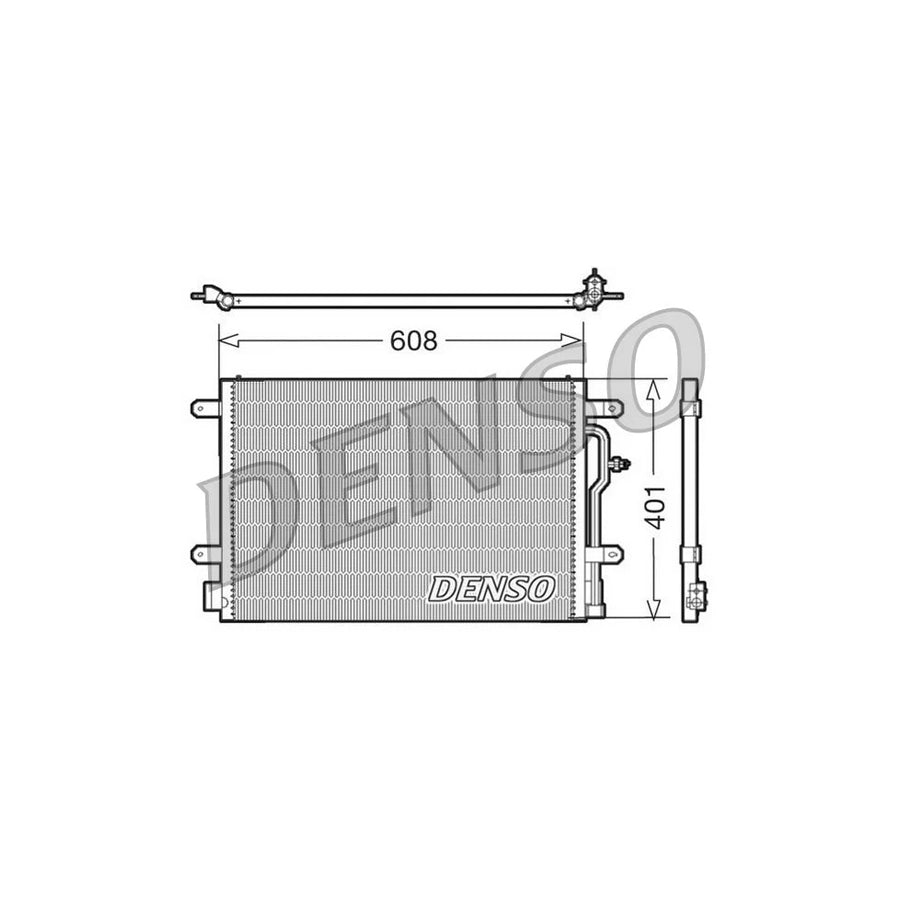 DENSO DCN02012 Air Conditioning Condenser