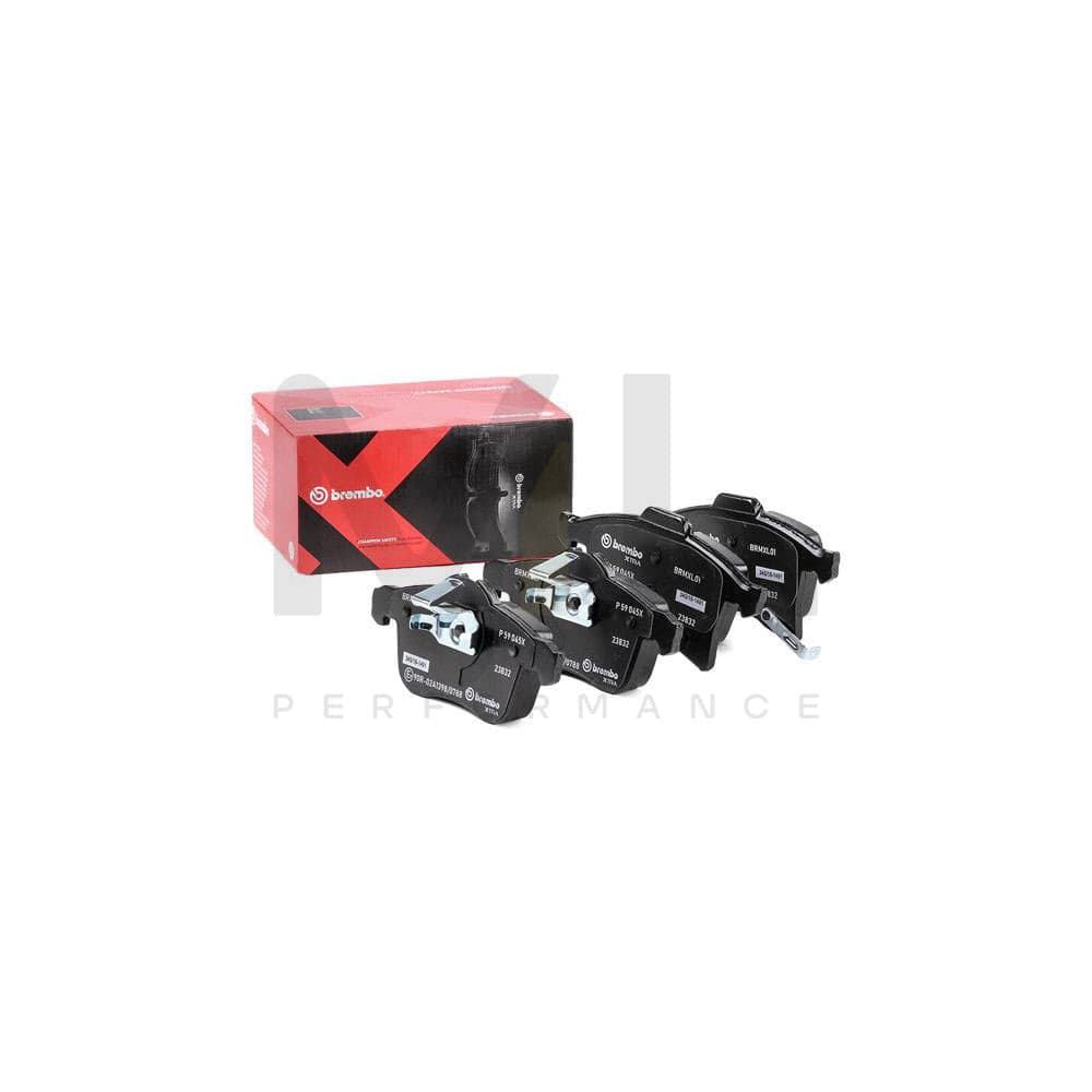 Brembo P 59 045X Brake Pad Set With Acoustic Wear Warning | ML Performance Car Parts