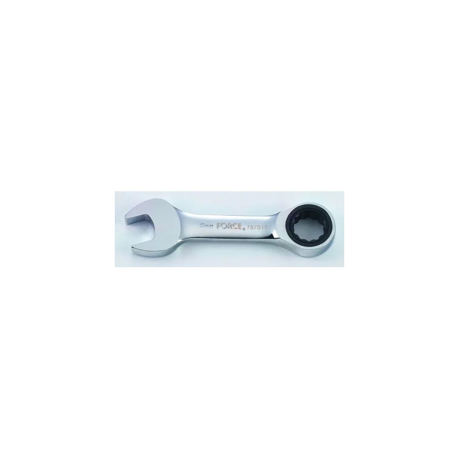 Force 757S10 Ratchet Ring Open-Ended Spanner