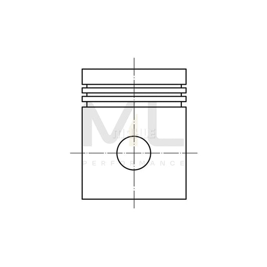 MAHLE ORIGINAL 001 83 02 Piston 88,0 mm | ML Performance Car Parts
