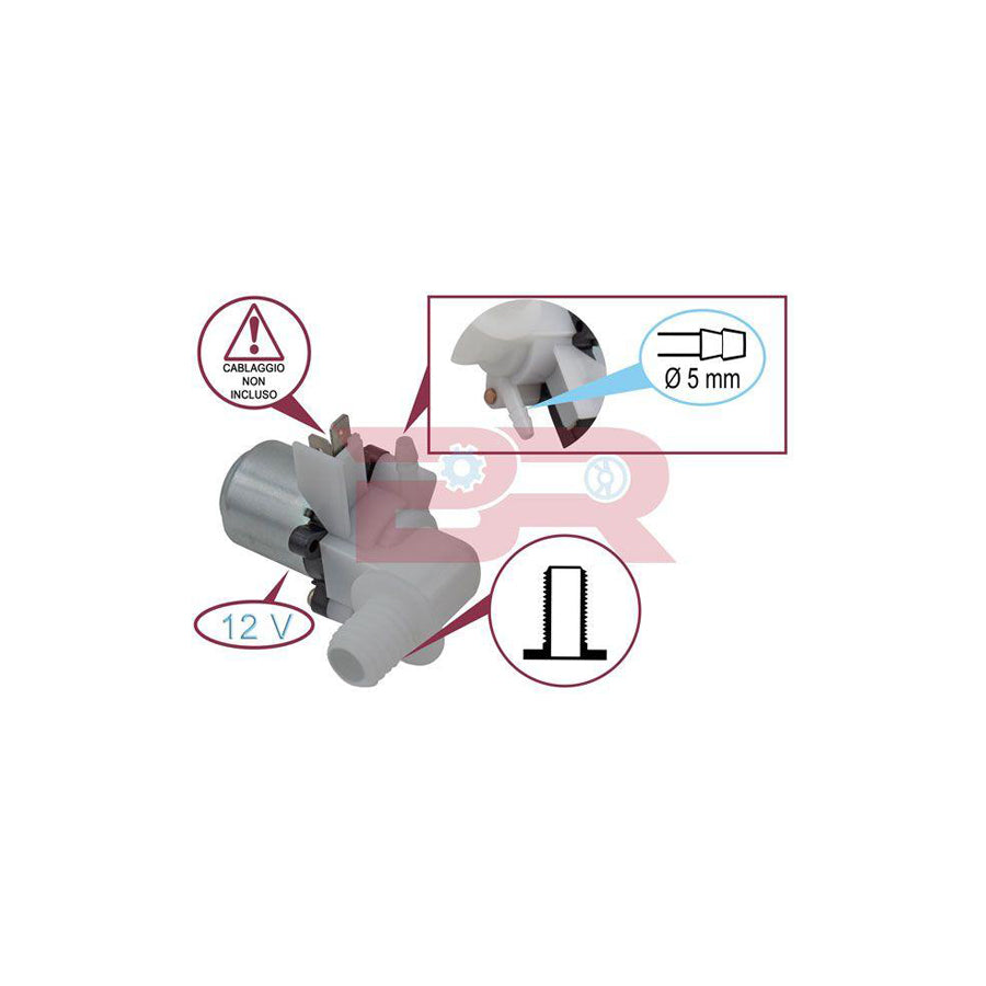 Botto Ricambi Brac5547 Water Pump, Window Cleaning