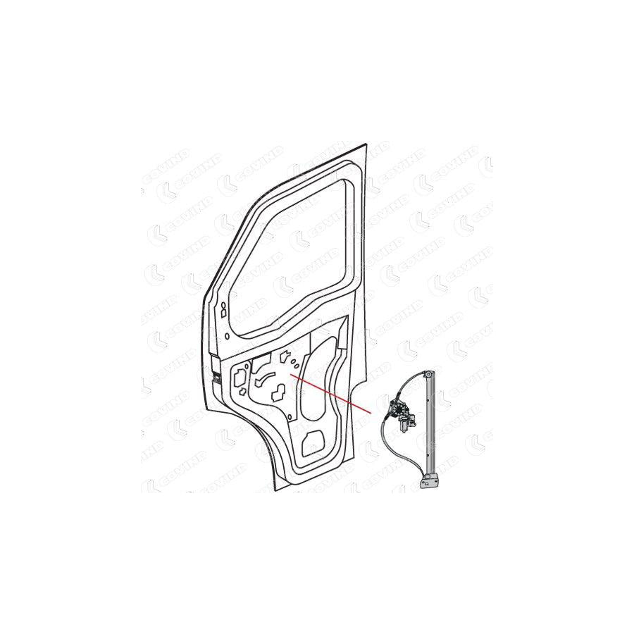 Covind C39/166 Window Regulator