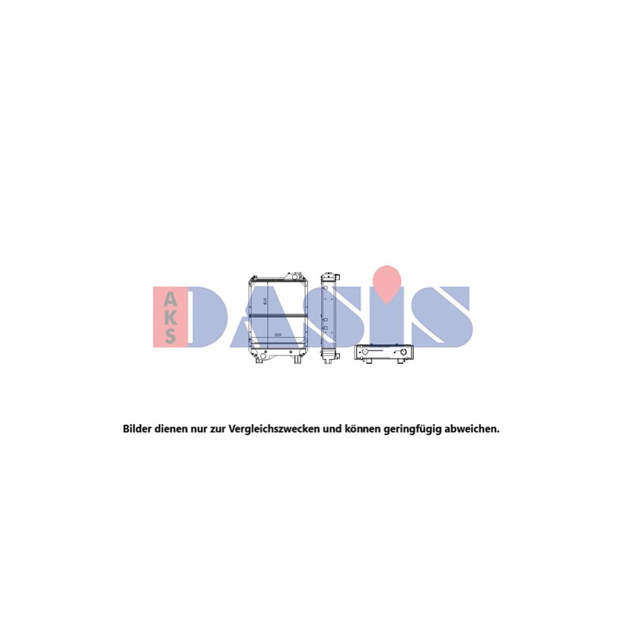 AKS Dasis 440495N Engine Radiator