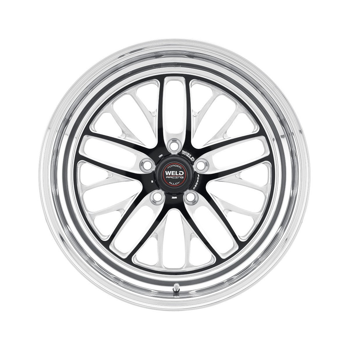 Weld 82HB8100B71A S82 Wheel 18x10 5x4.75 ET41 BS7.1 Black Center - Polished Shell