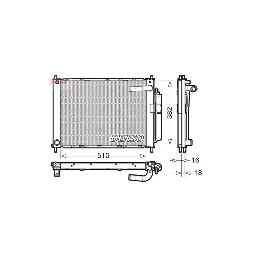 DENSO DRM46101 Cooler Module