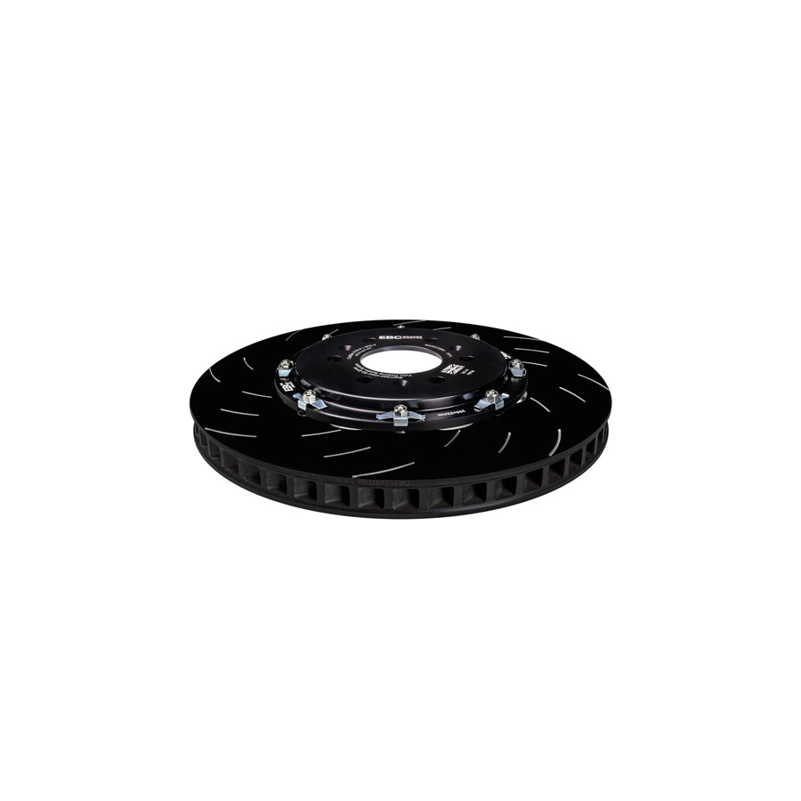 EBC SG2FC7304 Cadillac Racing 2 Piece Floating SG Grooved Discs Front (Complete Assembly) - Brembo Caliper (Inc. CTS-V & STS) 1 | ML Performance US Car Parts