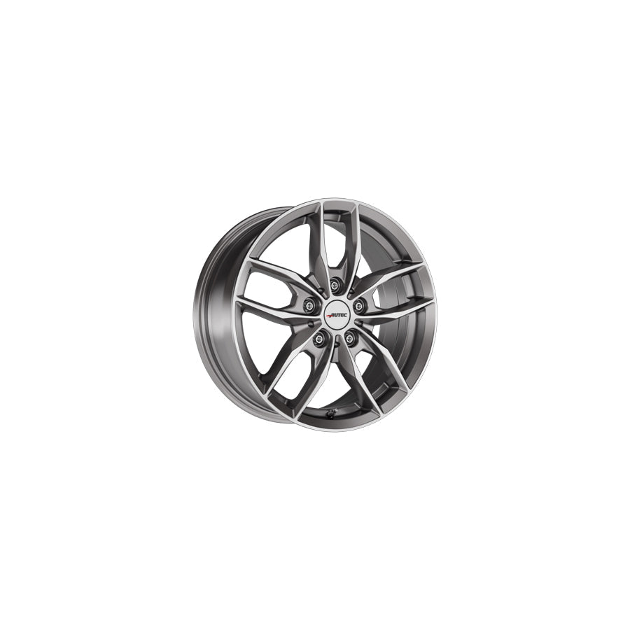 Autec Bavaris 7x16 ET47 BV7016475074638 Titanium Silver Polished Wheel