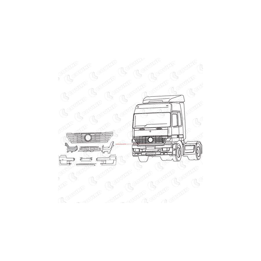 Covind 941/124 Cover, Bumper