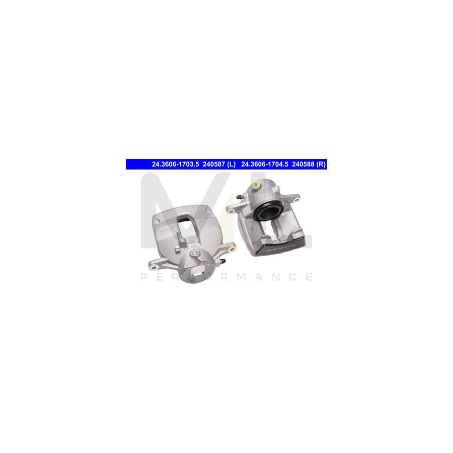 ATE 24.3606-1703.5 Brake Caliper suitable for MERCEDES-BENZ C-Class without holder