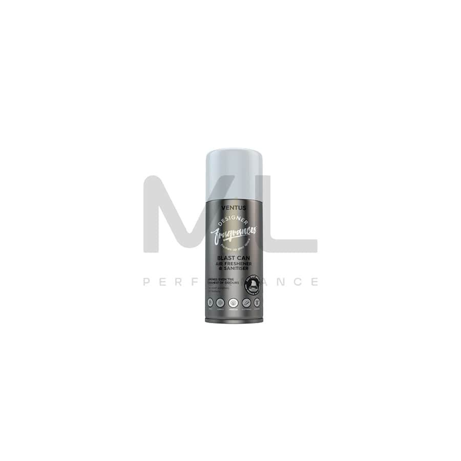Designer Fragrances Blast Can Air Freshener & Sanitiser - Ventus