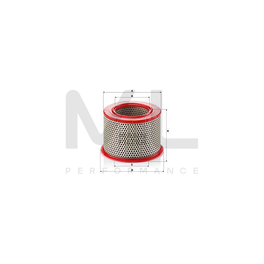 MANN-FILTER C 1555/1 Air Filter Filter Insert