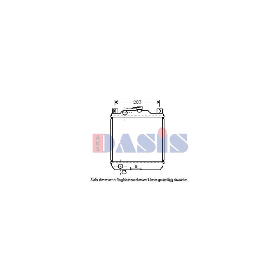 AKS Dasis 320050N Engine Radiator for Suzuki Swift