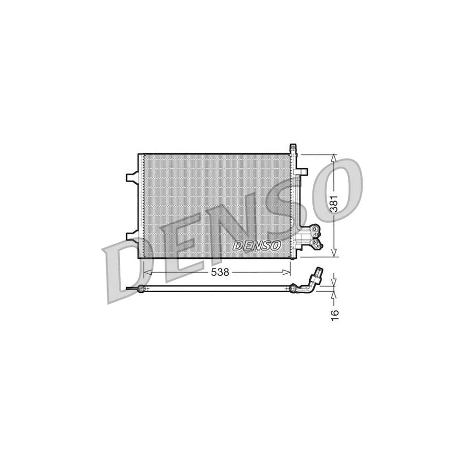 DENSO DCN10022 Air Conditioning Condenser