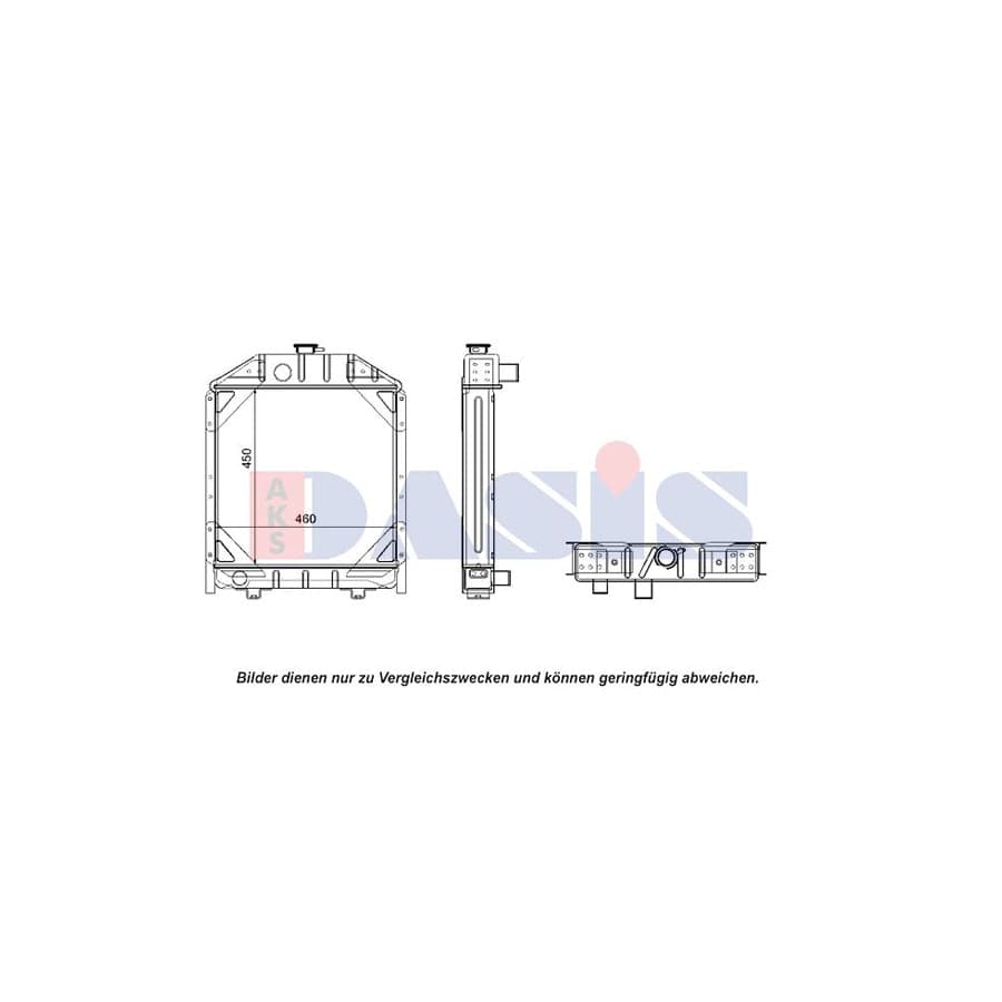 AKS Dasis 440494N Engine Radiator