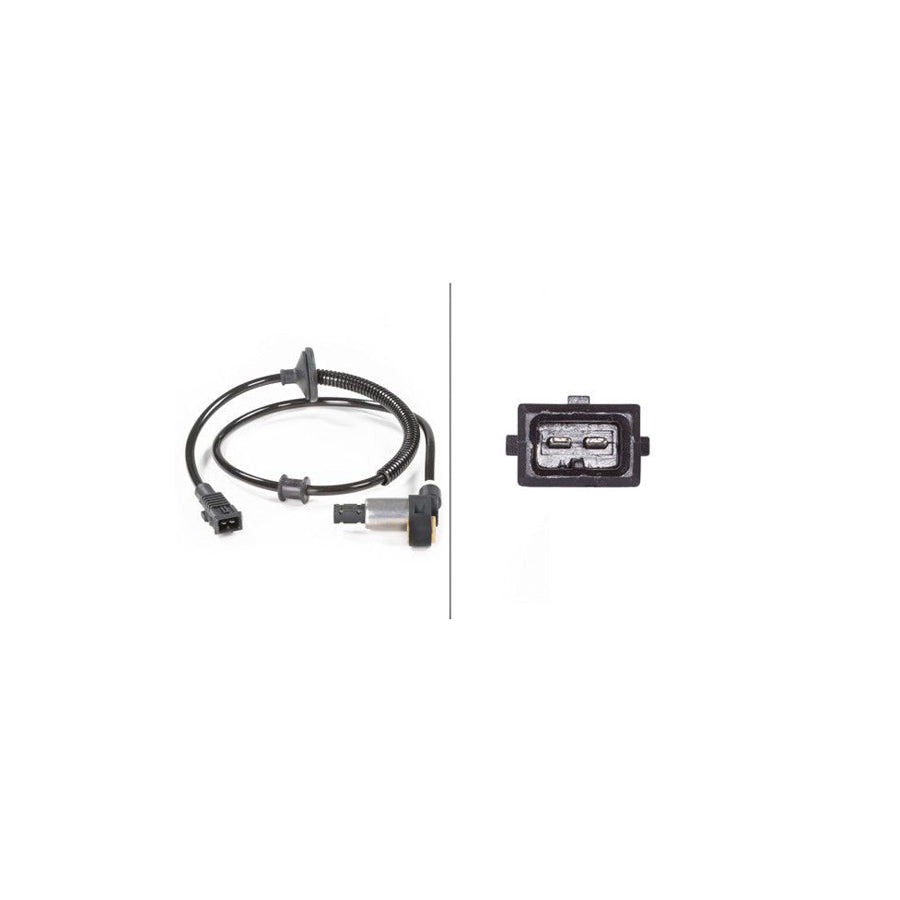Hella 6PU 009 106-561 Abs Sensor For Citroen Xantia