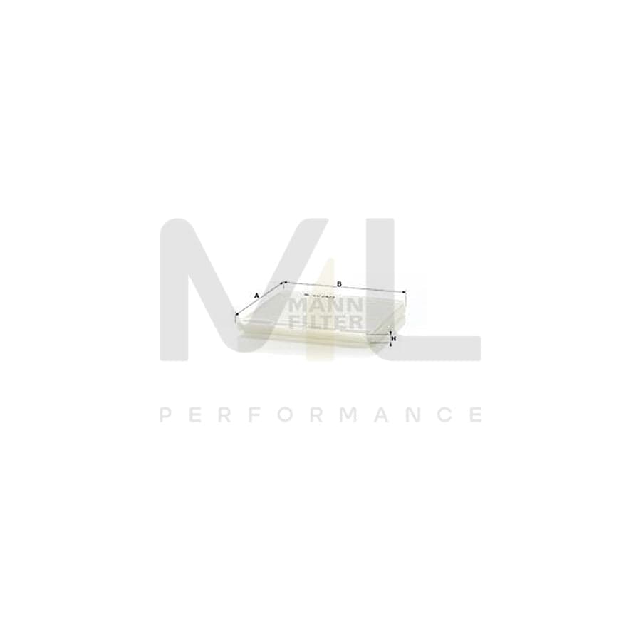 MANN-FILTER CU 2425 Pollen filter Particulate Filter