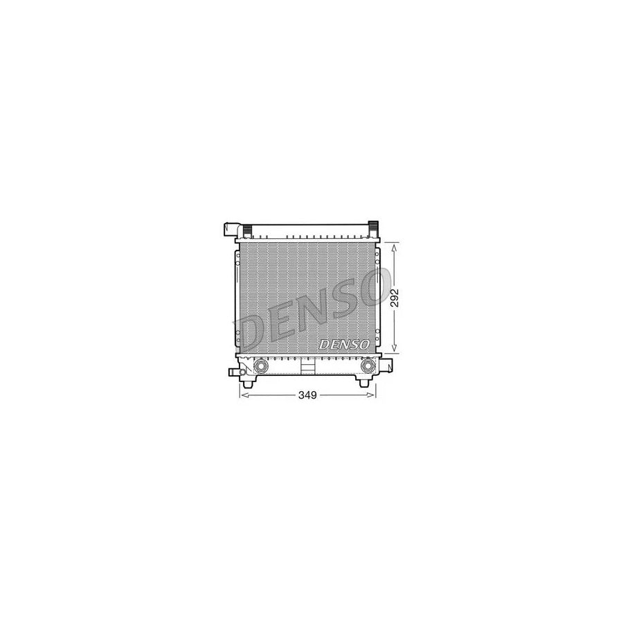 DENSO DRM17028 Engine Radiator