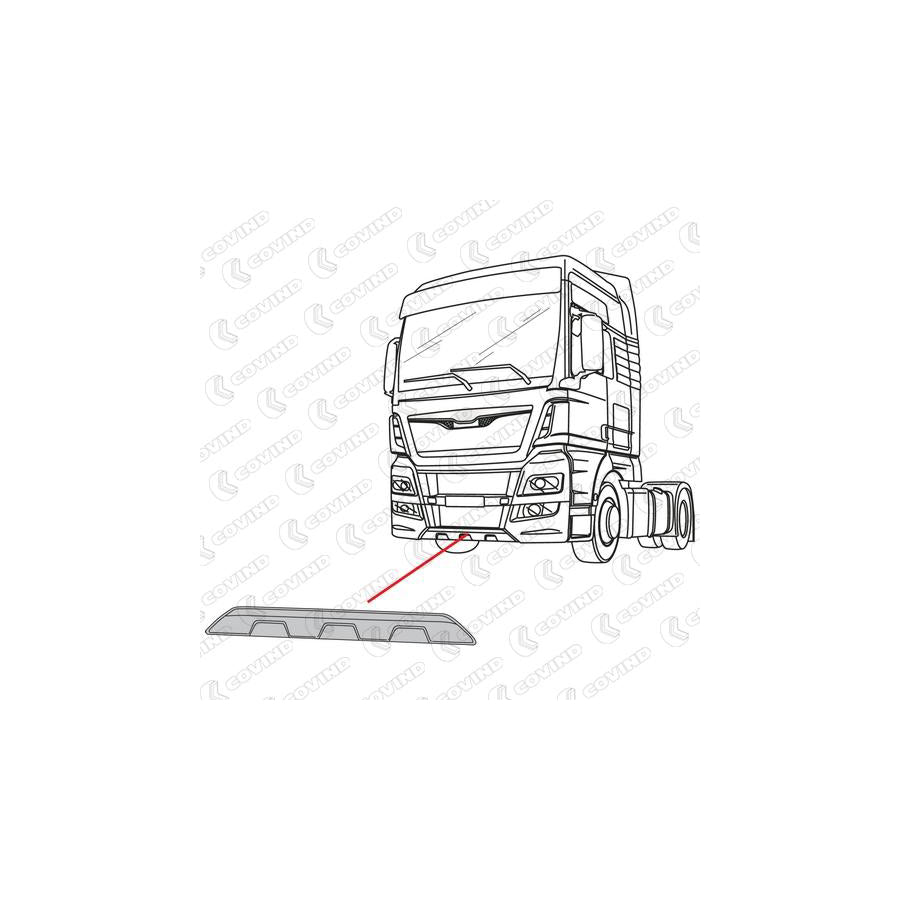 Covind Tx2/100 Cover, Bumper