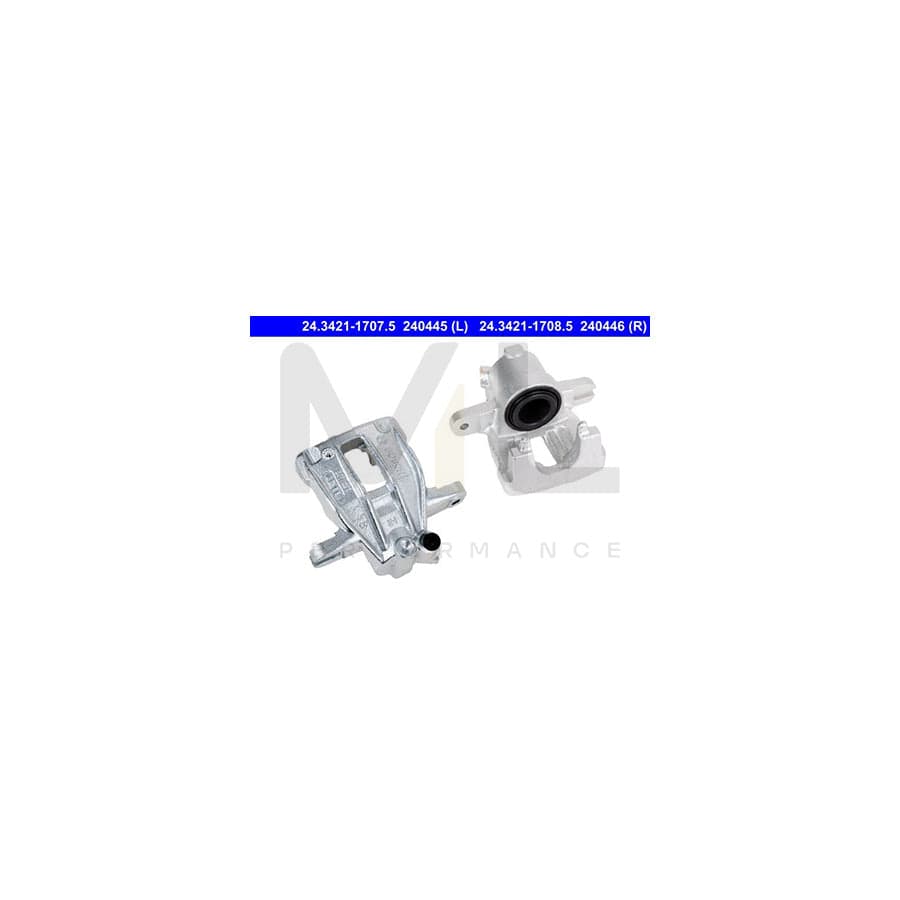 ATE 24.3421-1708.5 Brake Caliper without holder