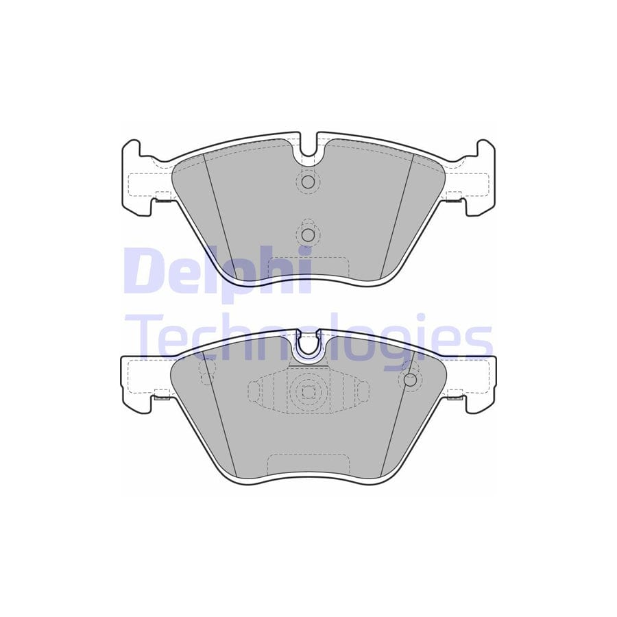 Delphi Lp1960 Brake Pad Set