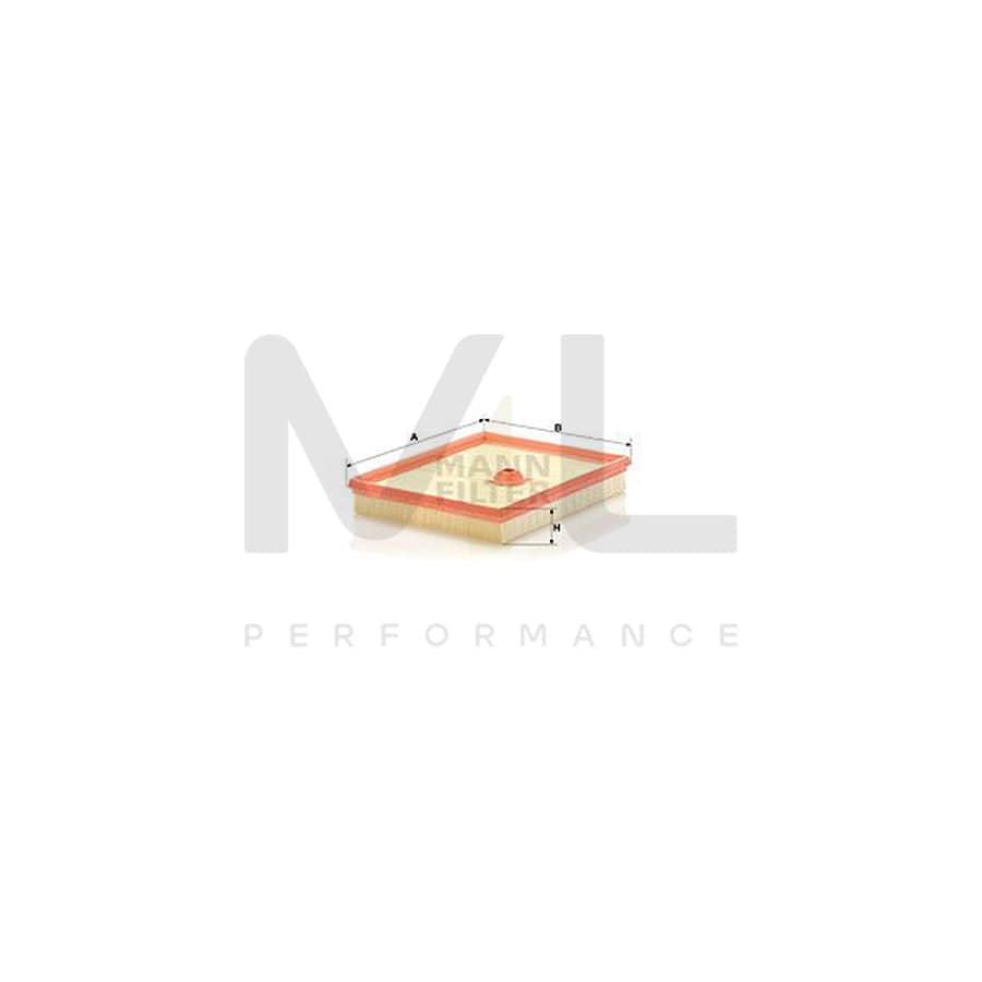 MANN-FILTER C 2695/2 Air Filter suitable for MERCEDES-BENZ S-Class Filter Insert