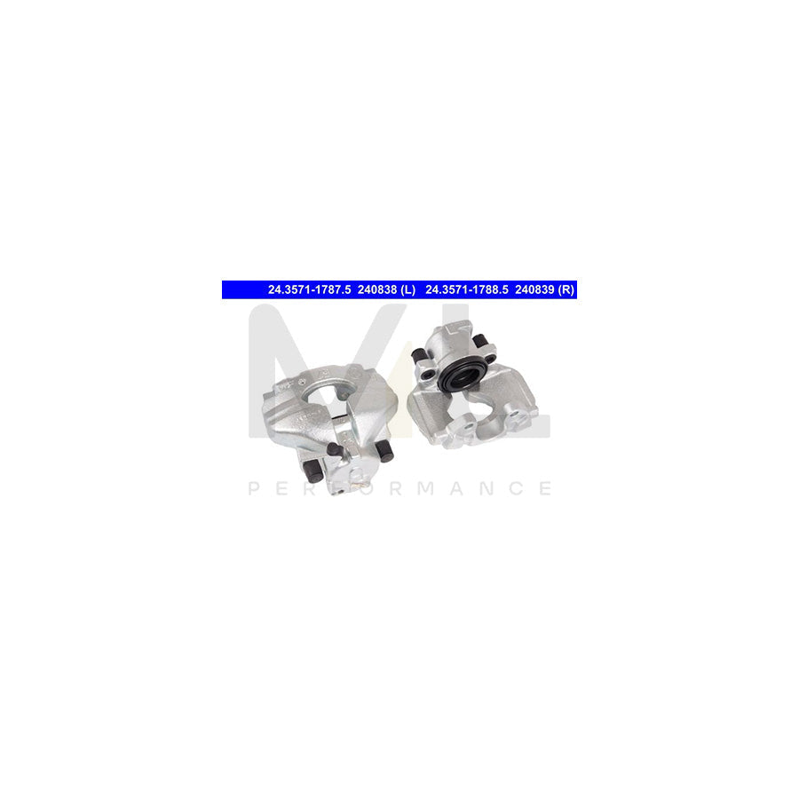 ATE 24.3571-1787.5 Brake Caliper for VW TRANSPORTER without holder