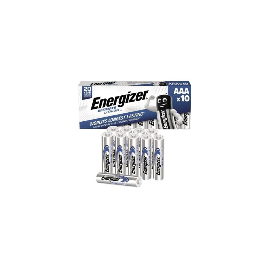 Energizer Ultimate Lithium L92 (Pack of 10)