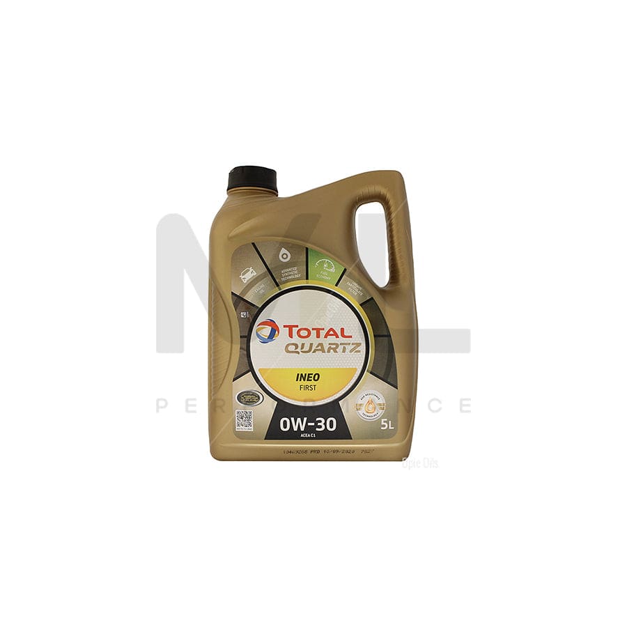 TotalEnergies Quartz Ineo First 0w-30 Advanced Synthetic Engine Oil 5l