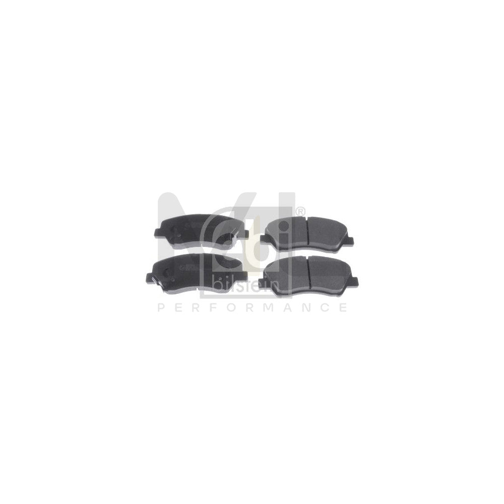Febi Bilstein 116280 Brake Pad Set Front Axle, With Acoustic Wear Warning
