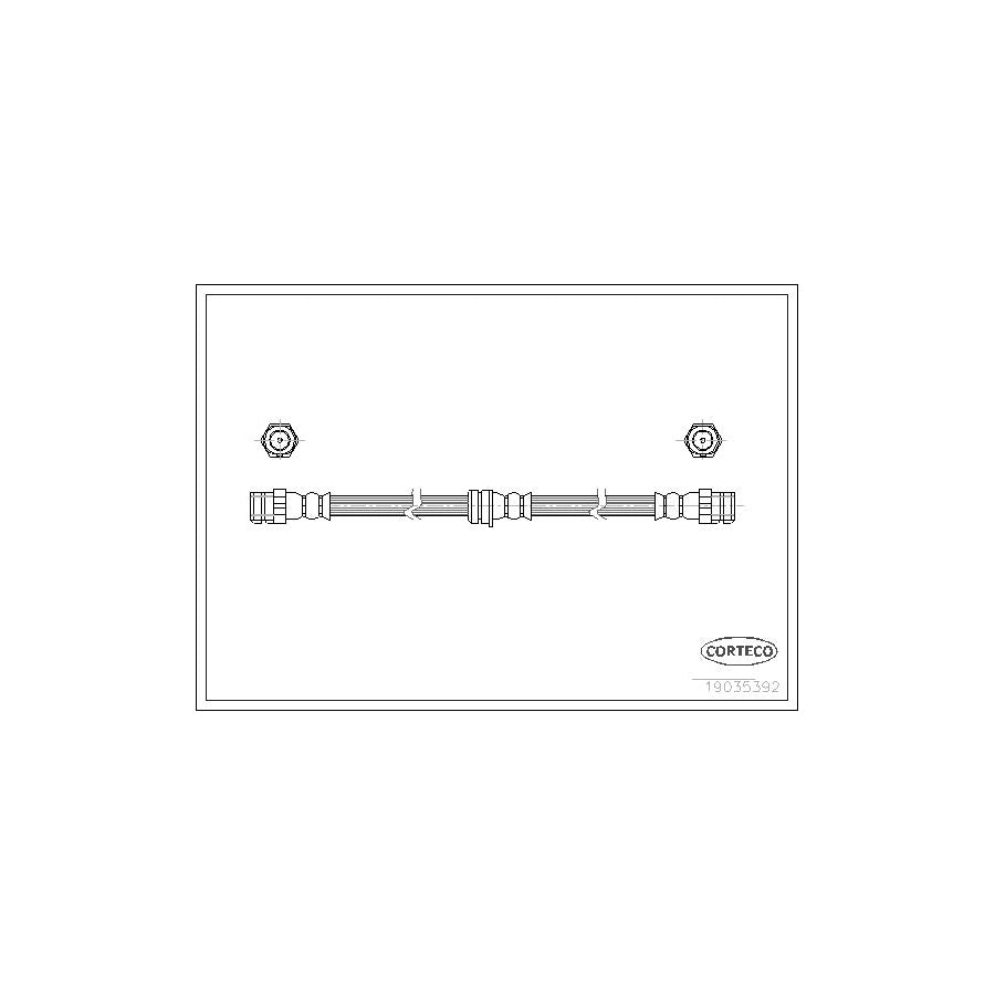 Corteco 19035392 Brake Hose